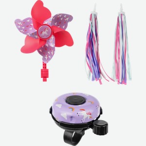 Набор для украшения велосипеда ACTIWELL 4 предмета, Арт. 414886