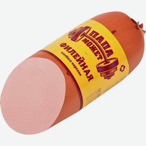 Колбаса Папа может Филейная из мяса птицы вареная 300 г