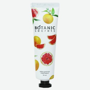 Крем для рук Botanic Secrets Грейпфрут, 30 мл