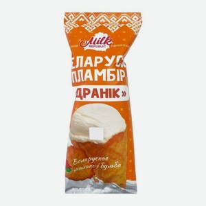 Мороженое Картофельный драник пломбир ванильный в рожке Milk Republic 15% 75г