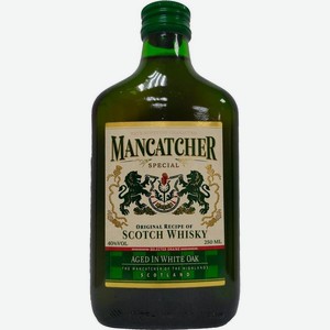 Виски Mancather зерновой 4-летний 40% 0.1л