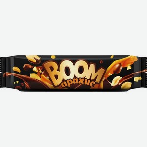 Батончик глазированный Peanut Boom с карамелью и арахисом, 50 г