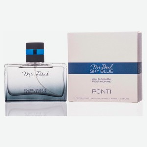 Туалетная вода мужская Ponti Parfum Mr. Bond Sky Blue, 85 мл