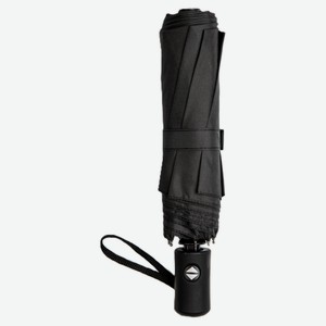 Зонт мужской Jin 3 сложения полный автомат черный, 1 шт