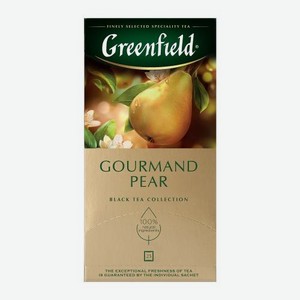 Чай черный Greenfield Гербальная коллекция Груша для гурманов (Gourmand Pear) 25 пакетиков 37.5 г