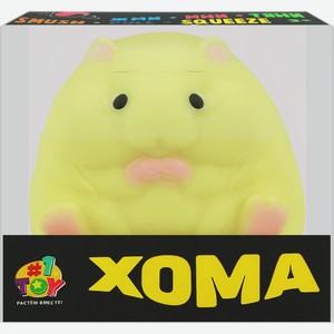 Игрушка 1TOY Крутой замес, хомяк, 6,5x5,5x5см, в ассортименте