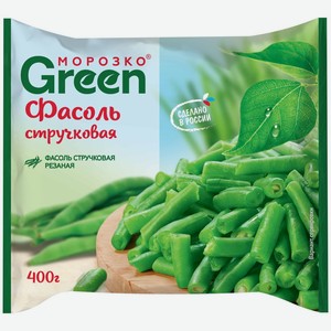 Фасоль МОРОЗКО GREEN стручковая, Россия, 400 г
