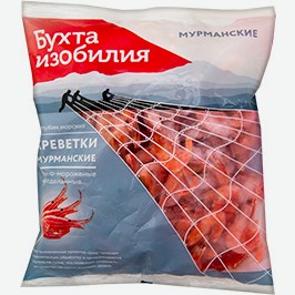 Креветки Бухта Изобилия, Мурманские, 500 Г