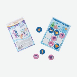 Игра  Крестики-нолики  на магнитах, PREZENT, в ассортименте