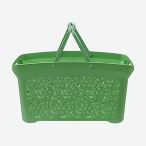 Корзинка с ручками, Home Time, 24х17х13 см, в ассортименте