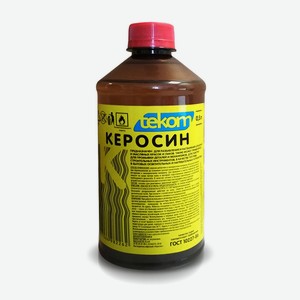 Растворитель нефтяной  Керосин ,0,5л,ПЭТ бутылка