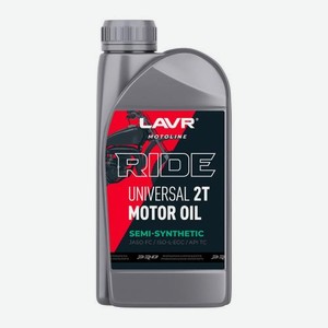 Моторное масло Ride Universal 2T FC Semi-Synthetic Moto Lavr 1л