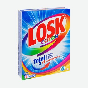Стиральный порошок  Color , LOSK, 450 г