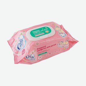 Салфетки влажные для детей, Cotte, 130 шт.