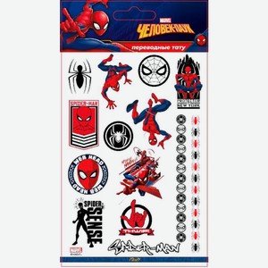 Наклейки-тату Приор груп Человек Паук 11*20см АКС-74
