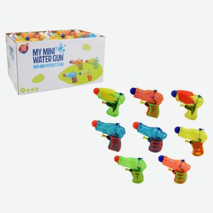 Водный пистолет детский ONE TWO FUN мини 11 см, 1 шт в ассортименте