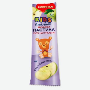 Пастила для детей раннего возраста resh Atelie KIDS Яблочная Пластинка, 18 г