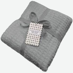 Полотенце Текстиль-Урал махровое серое/бирюзовое 70*120см в ассортименте