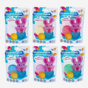 Набор для детской лепки шариковый пластелин 3+ Аспект 30г 12*15*3см