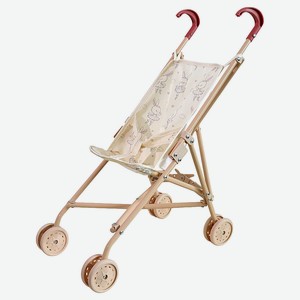 Коляска для кукол  Заюшка  (52х26х55см) складывается, в паке