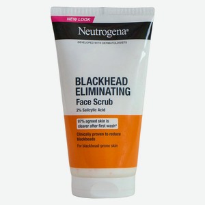 Гель-скраб д/лица Neutrogena очищающий от черных точек с сал