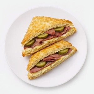 Сэндвич Эко Фуд слоеный с говядиной и соусом Бургер 110г