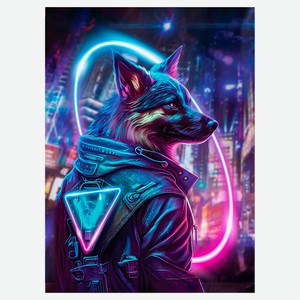 Постер Fbrush Животные 50х70 см, 1 шт в ассортименте