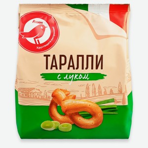 Таралли АШАН Красная птица с луком, 180 г
