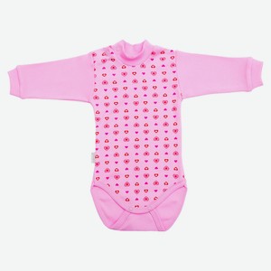 Боди для новорожденных «Гам» с длинным рукавом, р.44/68 в ассортименте