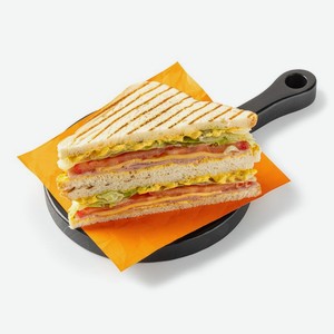 Клаб-сэндвич с сыром и ветчиной 170г, 170 г