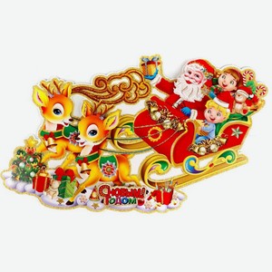 Панно Santa Club Новогодние Персонажи в ассортименте 1шт.