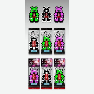 Ароматизатор воздуха автомобильный картонный  IROKA   SAMURAI 