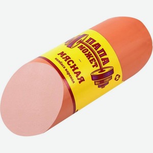 Колбаса Папа может Мясная вареная 300 г