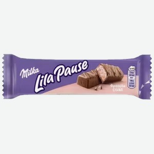 Батончик Milka Lila Pause Bars 34 г