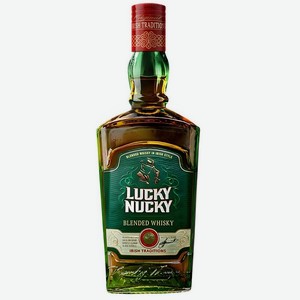 Виски «ЛАКИ НАКИ» ВЫДЕРЖКА 3 ГОДА» купажированный 0,5л 40%