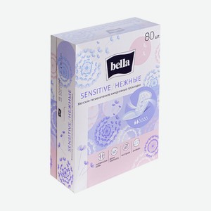 Прокладки ежедневные  SENSITIVE , Bella, 80 шт.