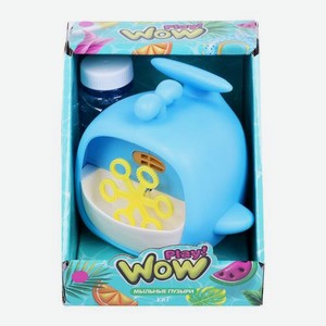 Игровая машина для мыльных пузырей на батарейках Wowplay! 30мл