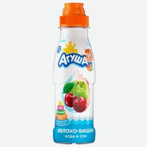Вода И Сок Агуша 300мл Яблоко Вишня Без Сахара С 1