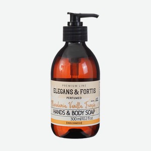 Парфюмированное жидкое мыло для рук и тела, Elegans & Fortis, 300 мл, в ассортименте
