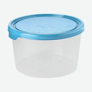 Контейнер круглый, Plast Team, 0,75 л, в ассортименте