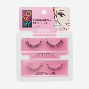 Накладные ресницы, Lovely, самоклеящиеся, 2 пары