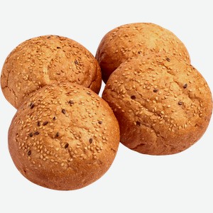 Булочка для гамбургера 240г 4шт