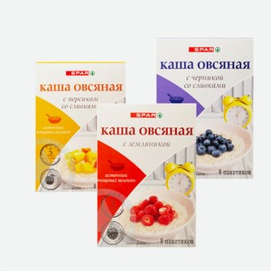 Каша SPAR в ассортименте 43-47гр