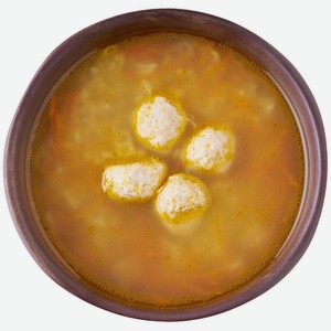 Суп куриный с фрикадельками Перекрёсток Select, 280г