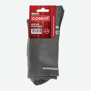 Мужские носки серые Comedy Club дизайн 6 р.27-29