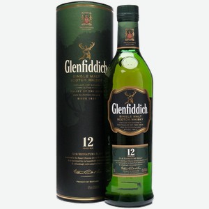 Виски Glenfiddich, 12-летней выдержки 0.75 л