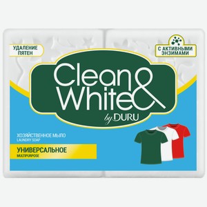 Мыло Duru Clean&White Универсальное хозяйственное, 2х120г