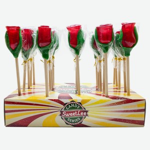 Карамель леденцовая «РусКонфета» Розочка со вкусом брусники, 50 г