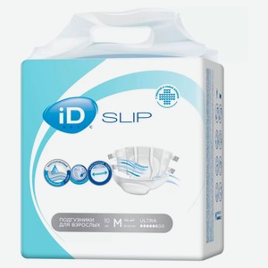 Подгузники урологические для взрослых id Pants Basic размер M, 10 шт