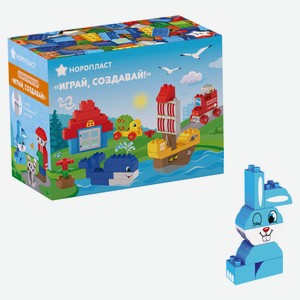 Конструктор «НОРДПЛАСТ» Заяц, 7 деталей